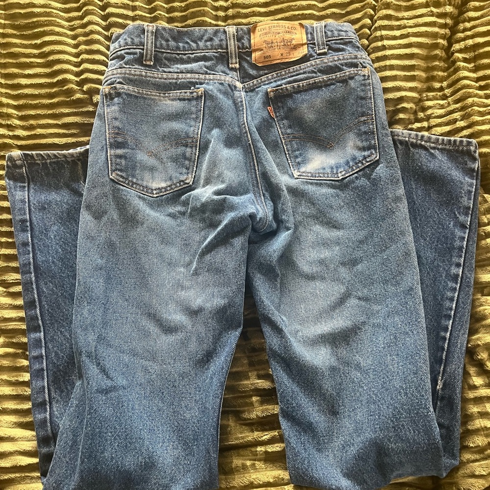 Vintage 1980s/1990s orange tab 505 Jeans 🧡